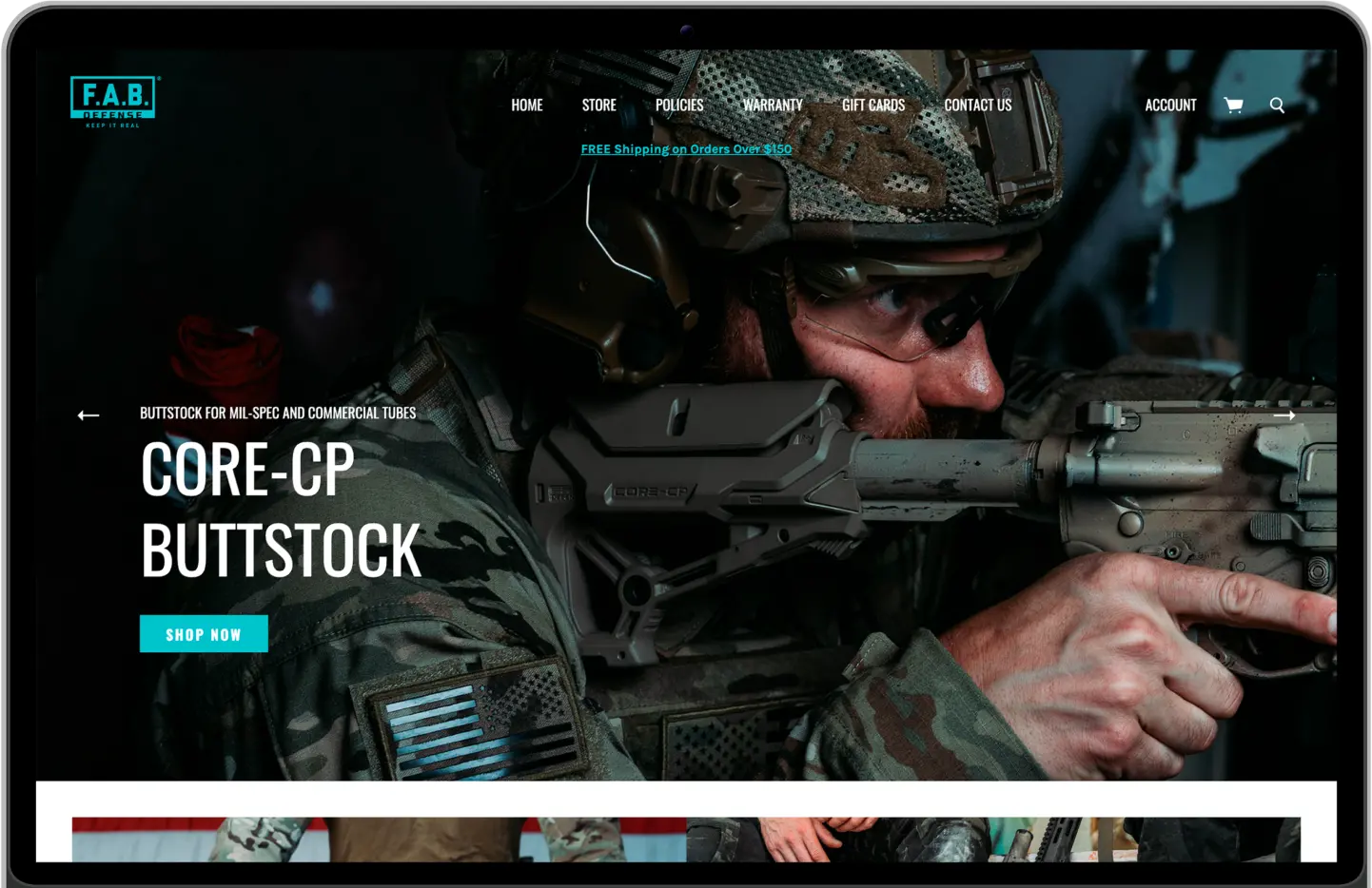 A cutting-edge tactical equipment and weapon accessories manufacturer recognized the need to upgrade their website to better align with their internal business needs. The company has a wide variety of goods with unique SKU numbers.